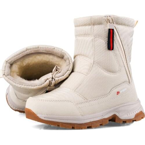 Children Winter Boots 2020 Boys Girls Snow Boots Non-slip Waterproof Warm Winter Shoes Big Kids Boots Zipper Windproof Shoes