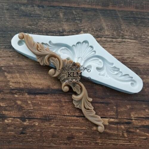 KLM-00263 Building embossed cake decoration mould Chocolate silicone mold Gummy tool