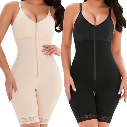 Women Seamless Bodysuits Waist Trainer Tummy Control Slimming Full Modeling Shapewear Corset Butt Lifter High Underwear PlusSize