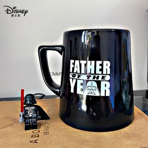 Disney Star Wars Black Warrior Creative 3d Water Cup Mug to Send Black Warrior Building Block Villain