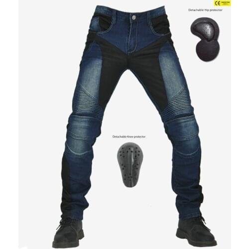Mens Skinny Jeans High-Level Stretch Narrow Leg Pants Dark Blue Motorcycle Leisure Motorcycle Jeans Summer Skinny Trousers
