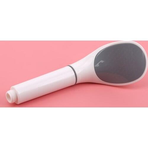 Shower Head Anti Blocking Shower Pressurized Shower Detachable Toilet Handheld White Curved Water Heater Single Head