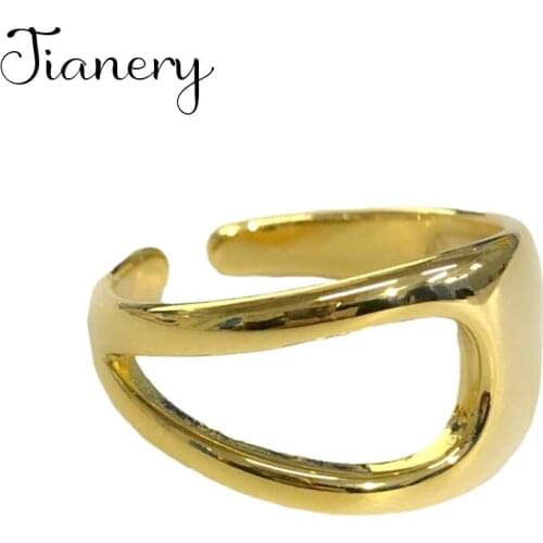 New Hot Gothic Circle Rings For Women Wedding Rings Ladies Accessories Fashion Charm Jewelry Wholesale 2021