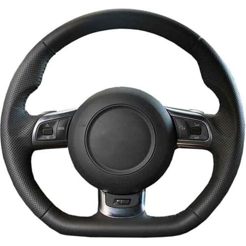 DIY Customize Braiding Cover For Car Steering Wheel For Audi TT 2008-2013 Original Steering Wheel Braid