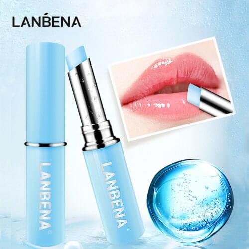 LANBENA Hyaluronic Acid Nourishing Lip Nourish Plumper Balm Fade Lines Relieve Drynes Lipstick Long-lasting Lip Care Daily Use