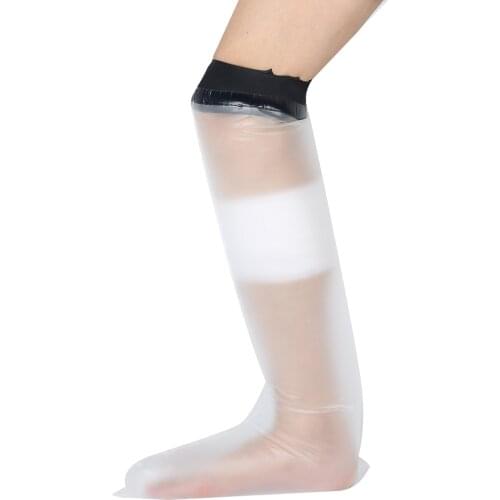 Waterproof Cast Bandage Protector Wound Fracture Long Leg Cover for Shower Children