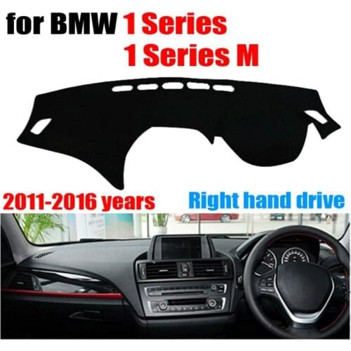 Car dashboard covers mat for BMW 1 Series / 1 Series M 2011-2016 Right hand drive dashmat pad dash cover auto accessories
