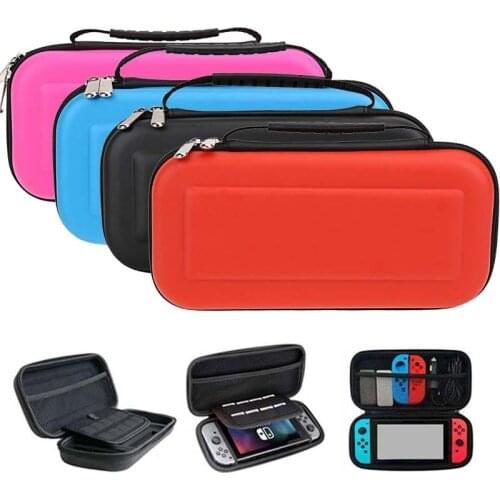 Durable Zipper EVA Case Shockproof Game Console Shell For Switch Anti-scratch Zipper Bag Carry EVA Protective Shell
