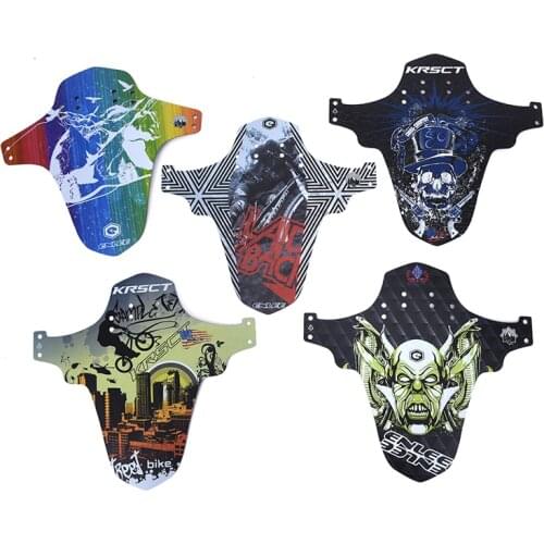 Durable Bicycle Mudguard MTB Bicycle Front Rear Mudguard Bicycle Fender with 4pcs String Bike Accessories