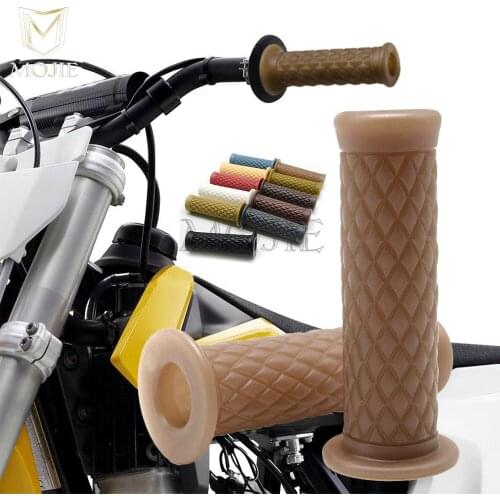 Rubber Hand Grips Handlebar for Yamaha PW80 PY80 PW PY 80 PEEWEE Dirt Pit Mountain Bike Motocross Motorcycle Accessories