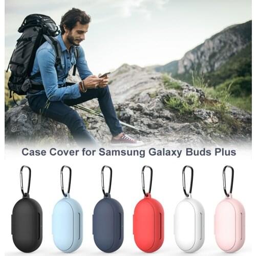 Silicone Case Protective Cover For Samsung Galaxy Buds Plus Bluetooth Earphone Silicone Cover For Buds+ Protective Cases