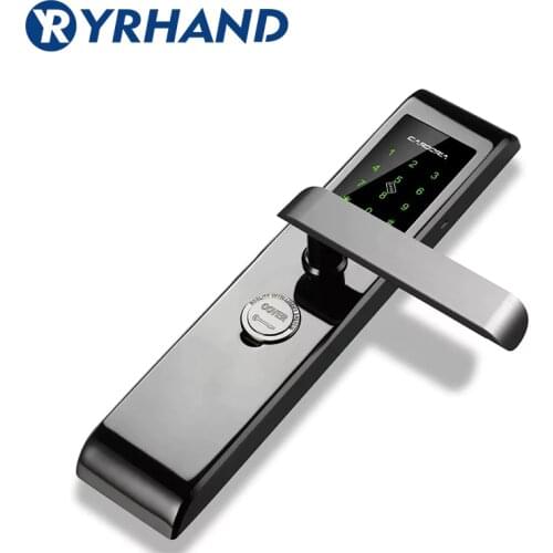 Smartphone Bluetooth Door Lock APP Combination, Code Touch Screen Keypad Password Smart Electronic door Lock with TT lock app