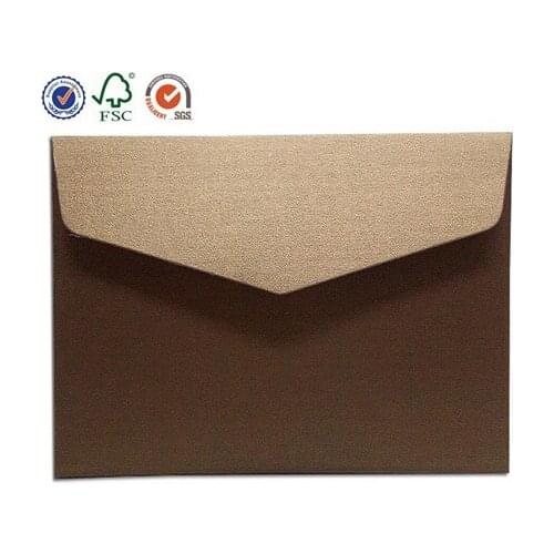 SOUTHPOOL Western Style Envelopes 5# 220X110MM Pearl Colored Envelopes 250GMS Customized Printing Bronzing Logo 1000PCS