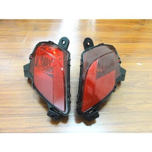 1Pair Rear Bumper Fog Light Lamp Reflector Tail Light For Mazda CX-5 2013-2015