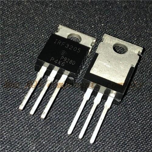 10PCS/LOT IRF3205PBF IRF3205 TO-220 TO220 HEXFET MOSFET New original In Stock