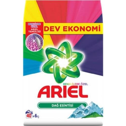6Kg. Ariel Matic Bright Colors Mountain Breeze