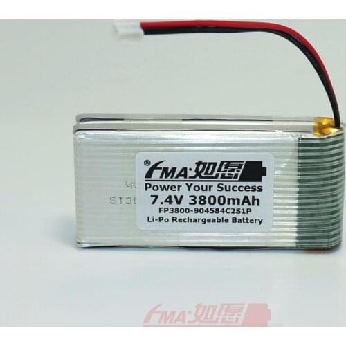 FMA Li-Po Battery 7.4V 3800mAh For MagicShine LED Bike Light or DIY Blackmagic Design Production 4K Cinema camera 904584C2S1P