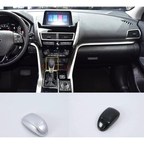 Car Accessories Interior Decoration ABS Gear Shift Knob Head Cover For Mitsubishi Eclipse Cross 2018 Car-styling