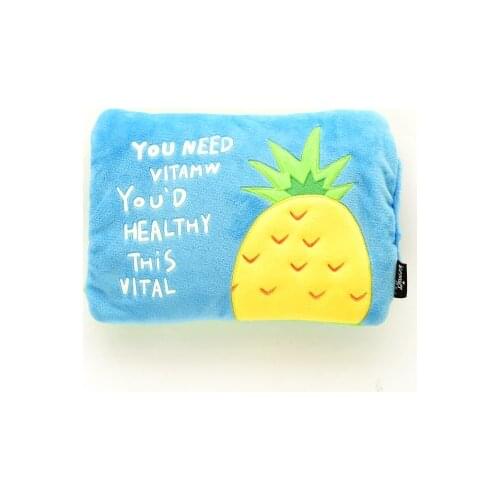 Free shipping cartoon plush charging electric hot water bag explosion-proof lovely not injection water hot water bag