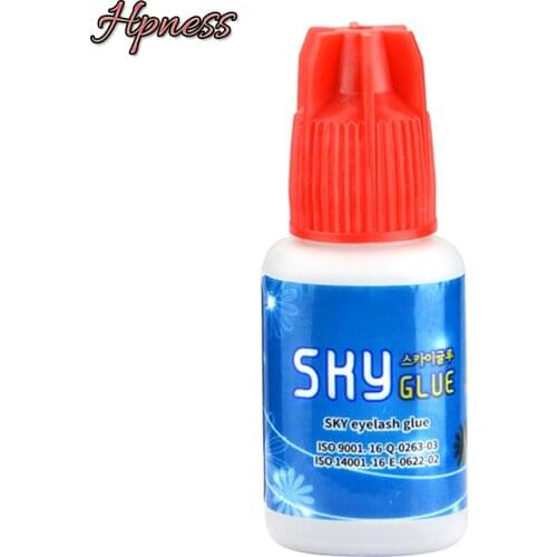 Fastest Korea Sky Glue Red Cap 1-2s Dry Time Glue For Lashes Most Powerful S+ for Eyelash Extensions MSDS Adhesive