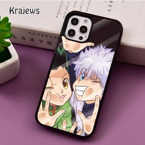 Killua Gon Hunter X Hunter phone Case For iPhone 5 SE 2020 6S 7 8 Plus 12 mini 11 Pro X XR XS Max Samsung S8 S9 S10 coque Cover