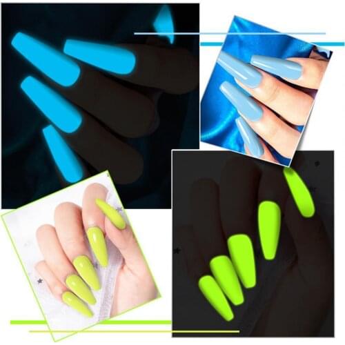 Nail Color Polish Persistent Effect Decorative High Pigmented Luminous Quick Drying High Pigmented Color Polish