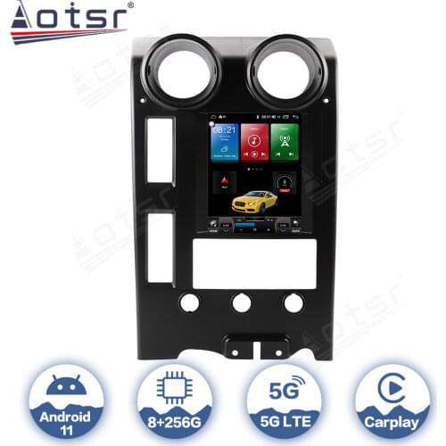 For Hummer H2 2002 - 2009 Tesla Style Screen Android Radio Car Auto GPS Navigation IPS Multimedia Video Player Audio 6+128G