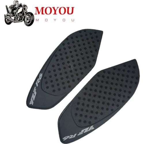 For Yamaha R6 YZF R6 YZF-R6 YZFR6 2008-2016 Motorcycle Anti slip Tank Pad 3M Side Gas Knee Grip Traction Protector Sticker