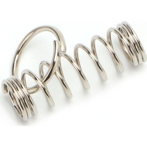 8Pcs/set Metal Wire Puzzle Game IQ Mind Test Brain Teaser Toys for Kids Adults 77HD