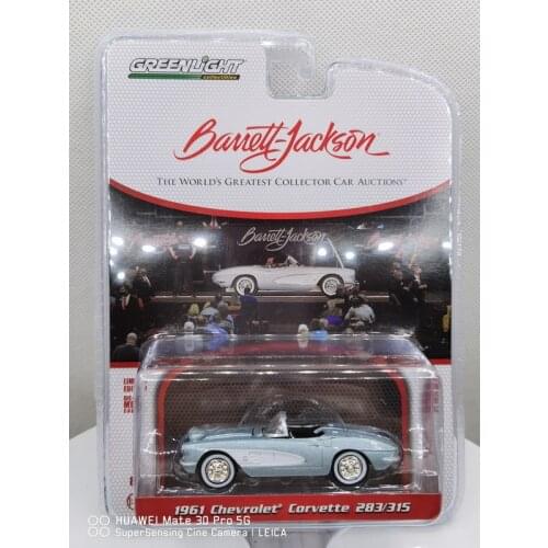 GreenLight 1:64 1961 chevrolet corvette 283/315 limited Collection diecast simulation model car toys