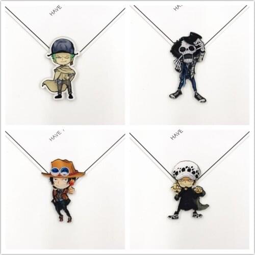 Cartoon Anime ONE PIECE badges icons on backpacks acrylic badge kawaii pins for Women clothes accessories decoration