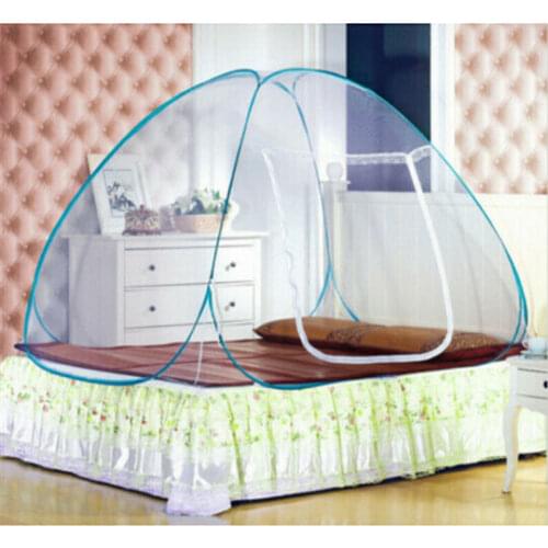 New Portable Pop Up Camping Tent Bed Canopy Mosquito Nets Twin Full Queen King Size Anti Mosquito Net