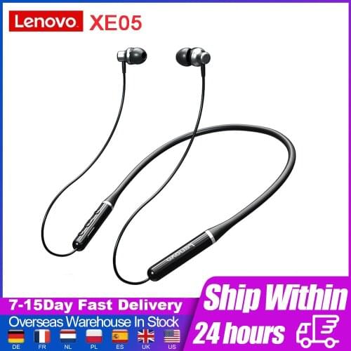 Original Lenovo XE05 Pro TWS Sports headphones Bluetooth Game Stereo Earbuds Neckband Noise Reduction Earbuds Game True Wireless