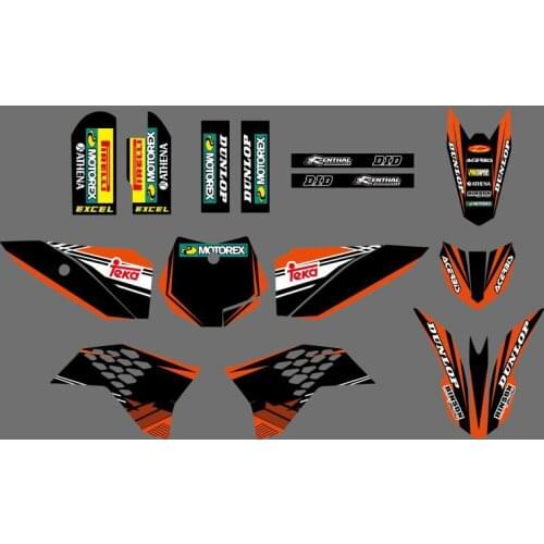 New style Team DECALS STICKERS Graphics For KTM SX50 SX 50 KTM50 2009-2015 Motorcycle Grphic Decal Sticker
