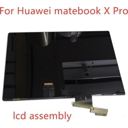 New original For Huawei matebook X Pro assembled 13.9-inch upper half touch screen LCD screen LPM139M422 2018 2019 models