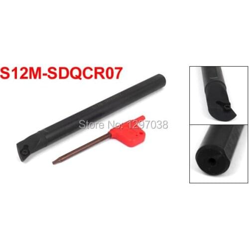 1PCS S12M-SDQCR07 internal Turning Tool Clamping Locked Lathe Tool Holder