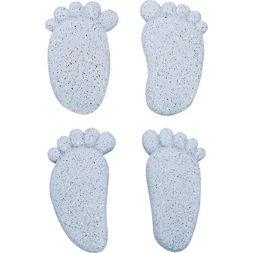 1pcs Garden Decor Garden Stepping Stone Fat Footprint Cartoon Courtyard Lawn Decor For Backyard Swimming Pool Pond gorgeously