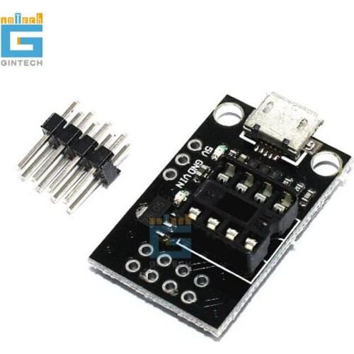 10pcs/lot ATtiny13A/ATtiny25/ATtiny45/ATtiny85 Pluggable Development Programming Board Module