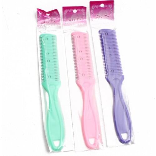 120Pcs 17.8cm 6101 Makeup Brushes hair brush Hair Razor Comb Scissors Hairdressing Trimmers Hair Shaving Blades Cutting Thinning