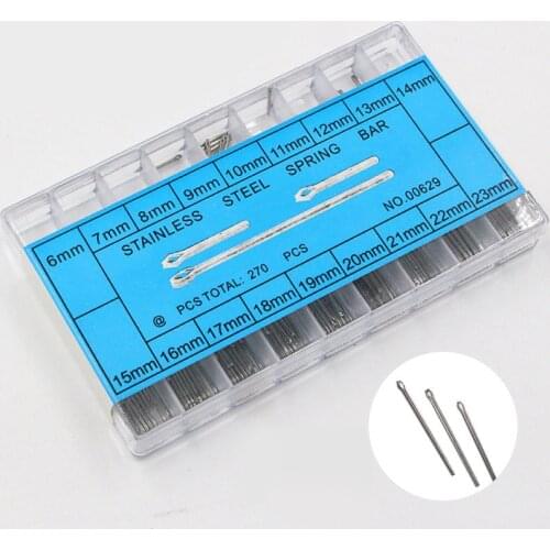 360PCS Boxed Watch With Fixed Shaft Hairpin 6-23mm Watch Spring Bar Link U-Shaped Pin Adjustment Strap Tool Watch Accessory