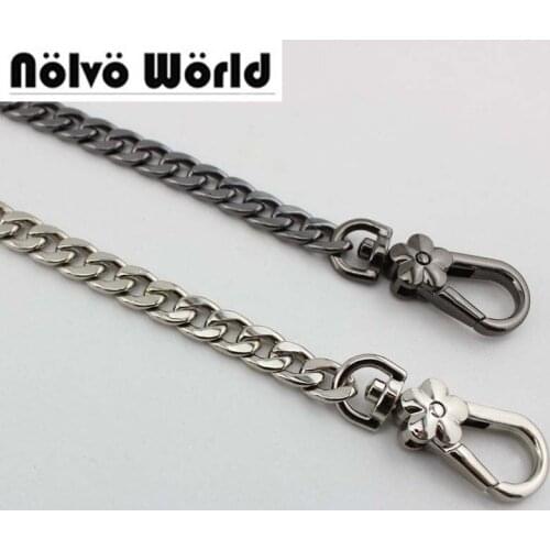5pcs 120cm 3colors Hight Quality Plating Cover Wholesale DIY Chains Bags Purses Strap Replacement DIY Handle Accessory