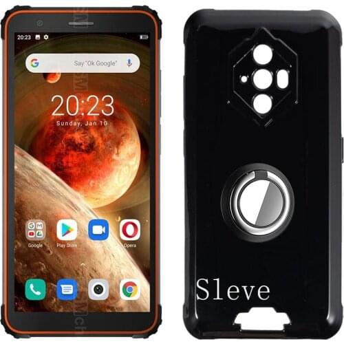 Ring Holder Bracket Case For Blackview BV6600 Shockproof Soft TPU Cover For Blackview BV6600 Couqe Fundas