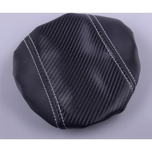 Car Carbon Fiber Style Black Central Console Armrest Box Lid Cover Styling Fit For Toyota Corolla 2019 2020 2021