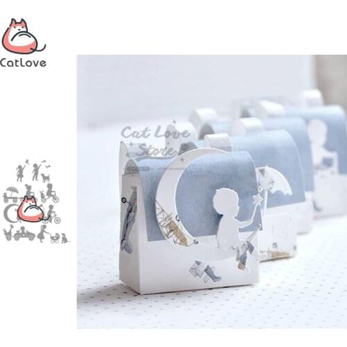 Children Kids Series Metal Cutting Dies Scrapbooking Stencil Die Cuts Card Making Decorative Craft Embossing New Dies For 2020