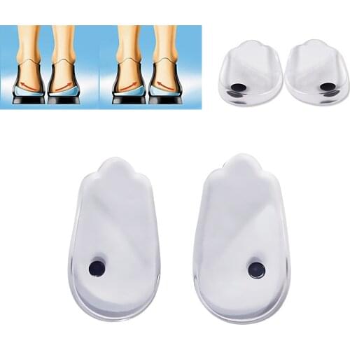 Magnetic Massage Insoles Gel O/X Type Leg Orthotics Heel Pads Corrective Valgus Varus Foot Magnet Massage Insoles Insert Pads