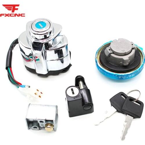 For Honda Magna 250 VT250 VT600 Shadow 400 750 XLV 400 600 Motorcycle Ignition Key Switch Seat Lock Fuel Tank Gas Cap Cover Set