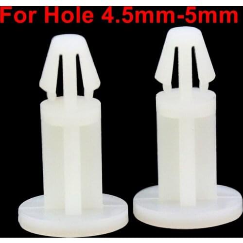 50pcs Rohs Nylon Plastic Reverse PCB Board Circuit Support Spacer Pillar Standoff for Hole Dia. 4.5-5.0mm