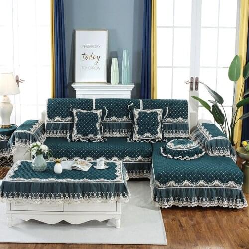 2020 New Cotton Decorative Sofa Towels Slipcovers Modern Simple Living Room Corner Couch Cover Armrest Towel Almofadas Textiles