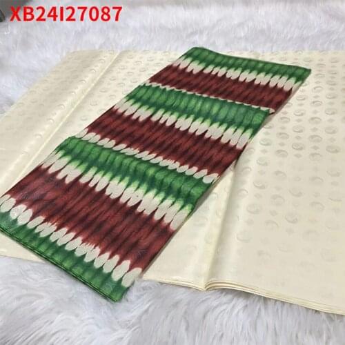 2021 New Jacquard Fabric Polyester Atiku Fabric For Men Bazin Riche Fabric Sewing Material XB2408