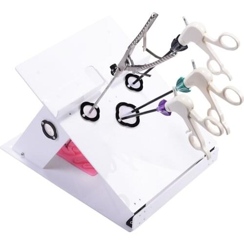 Laparoscopic surgery simulation training equipment Thoracoscopy training box simulator exercise tools